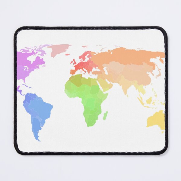 Item preview, map of the world colored designed and sold by The-Armour.