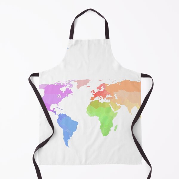Item preview, map of the world colored designed and sold by The-Armour.