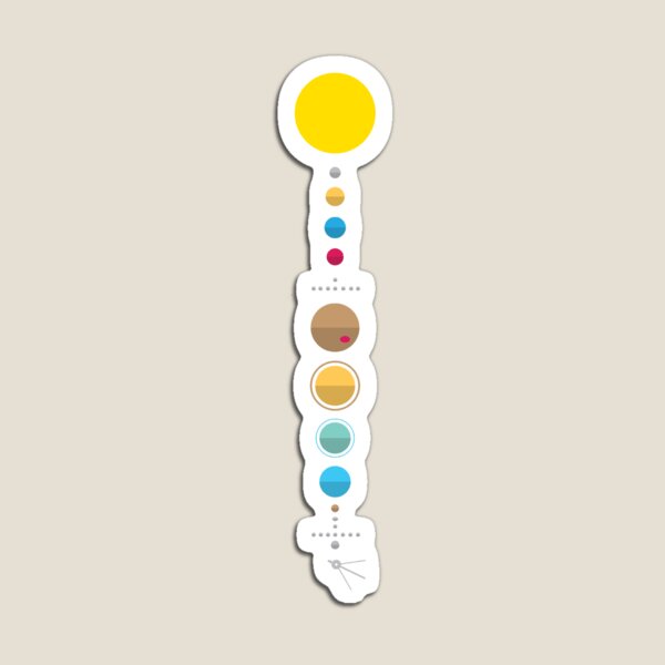 Minimalist Solar Syst Magnet