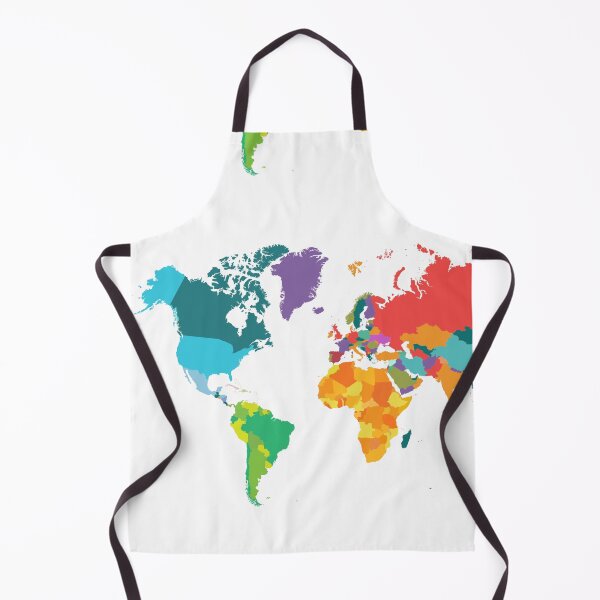 Item preview, map of the world colored designed and sold by The-Armour.