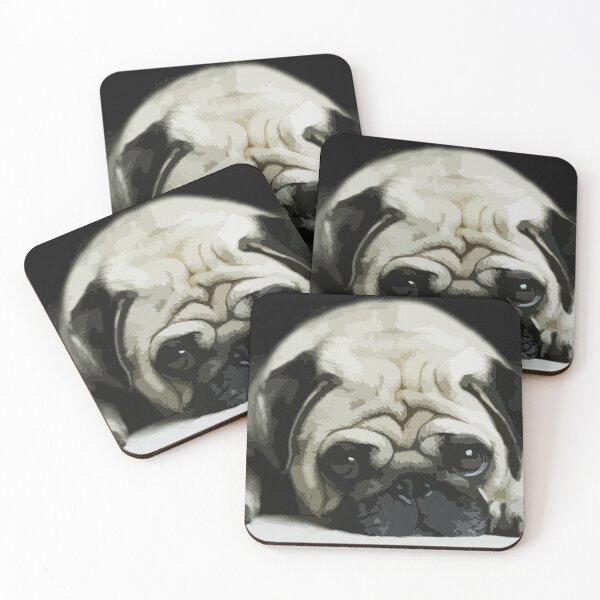 Item preview, Lazy Pug Digital Painting designed and sold by Positive Lad.