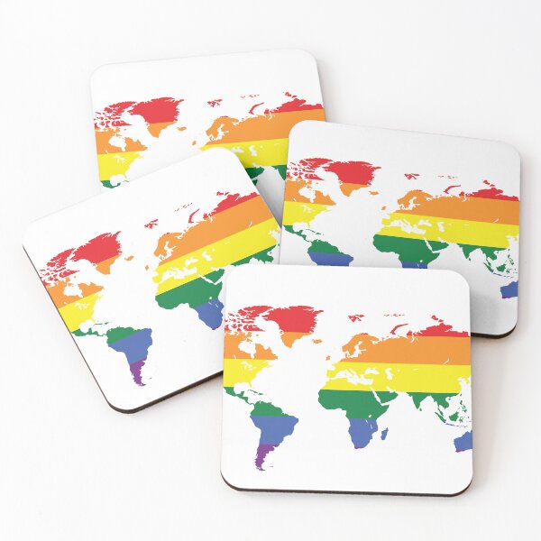 Item preview, map of the world colored designed and sold by The-Armour.