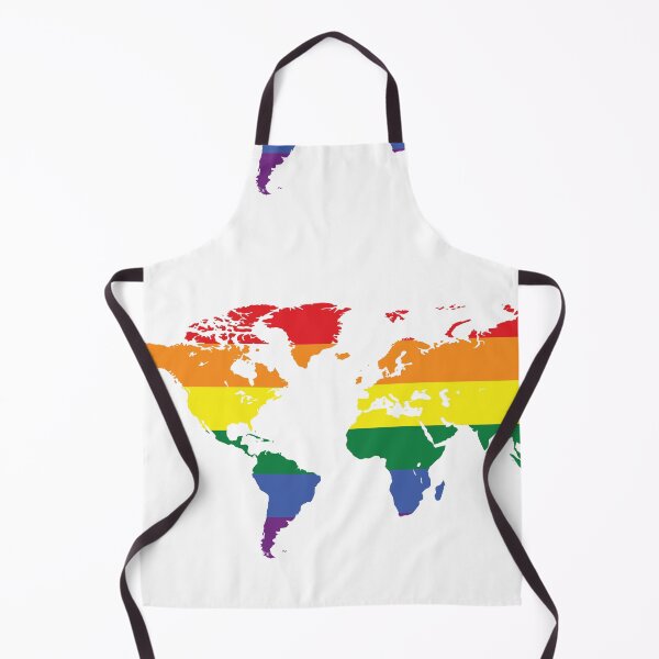 Item preview, map of the world colored designed and sold by The-Armour.