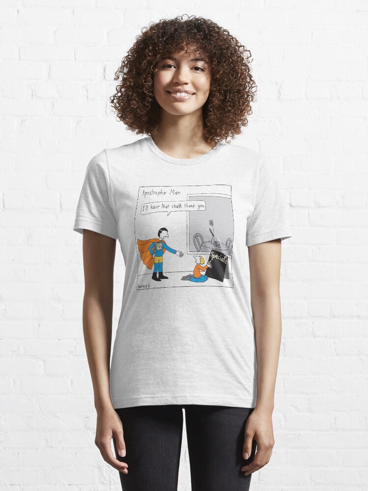 Thumbnail 6 of 7, Essential T-Shirt, Apostrophe Man designed and sold by GillTon.