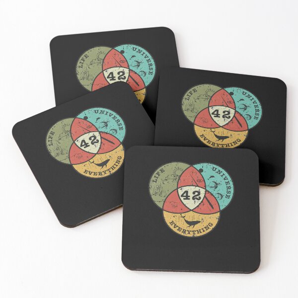 Item preview, Venn Diagram Life, the Universe  Everything designed and sold by TimerBrown.