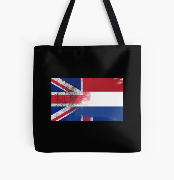 British Dutch Half Netherlands Half Uk Flag Tote Bag For Sale By Ozziwar Redbubble 0147