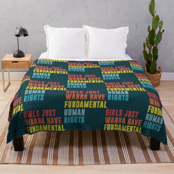 Item preview, Girls Just Wanna Have Fundamental Rights vintage   designed and sold by CustomTeesCA0.