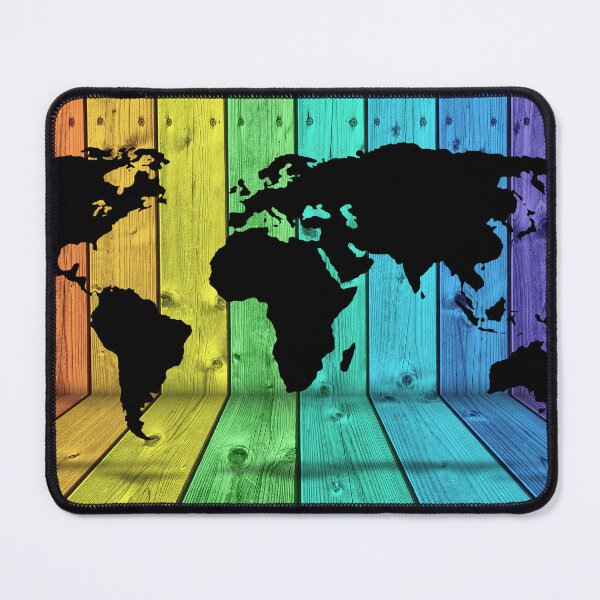 Item preview, map of the world colored designed and sold by The-Armour.