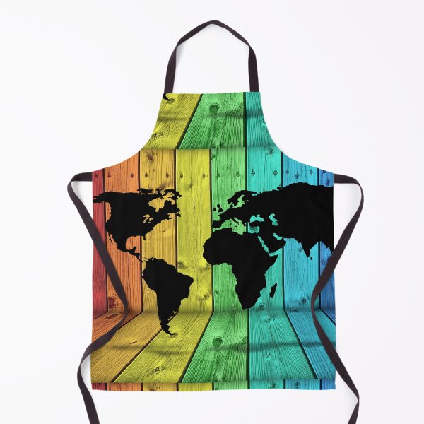 Item preview, map of the world colored designed and sold by The-Armour.
