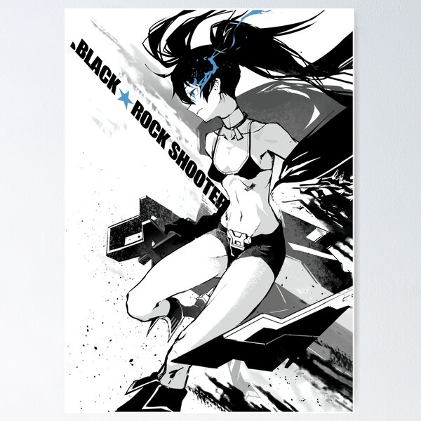 ATIRADOR DE BLACK ROCK Pintando pinturas Anime Scroll Poster Canvas, anime  desenho animado pinturas de anime Cartoon Poster (Size :  50X75cm(19.68X29.52Inch))