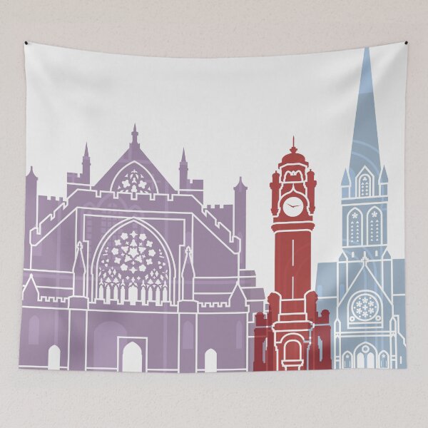 Item preview, Exeter skyline poster designed and sold by paulrommer.