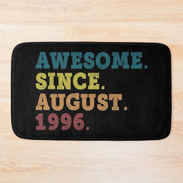 Item preview, Awesome Since August 1996 Retro Vintage 26th Birthday Gift designed and sold by designbychow.