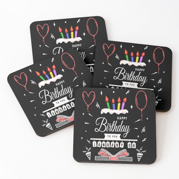 Item preview, happy birthday January 06 st     designed and sold by TEDGLOBALi.