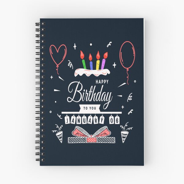 Item preview, happy birthday January 06 st     designed and sold by TEDGLOBALi.