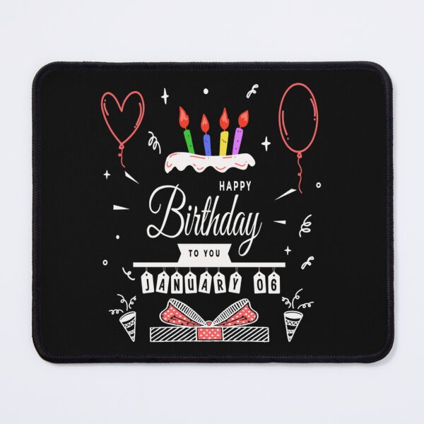 Item preview, happy birthday January 06 st designed and sold by TEDGLOBALi.