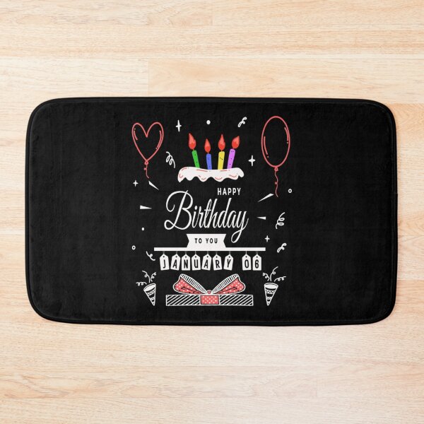 Item preview, happy birthday January 06 st     designed and sold by TEDGLOBALi.