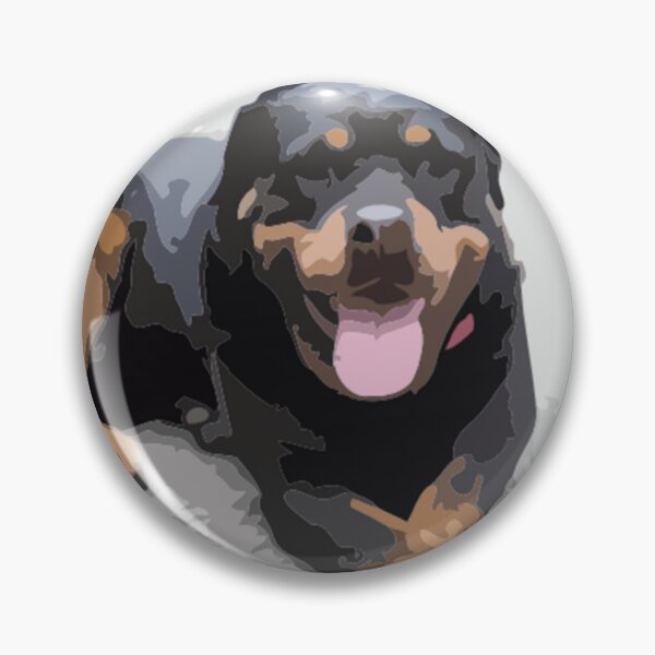 Item preview, Rottweiler Digital Painting designed and sold by Positive Lad.