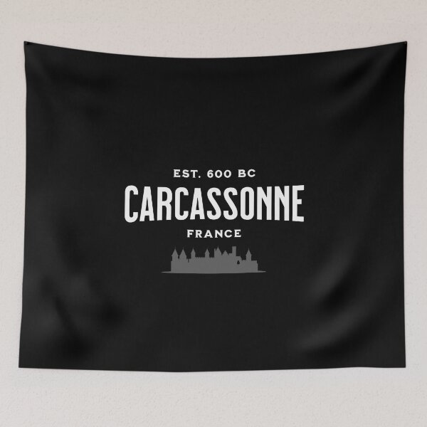 Item preview, Famous French city Carcassonne France designed and sold by GraphismNinja.