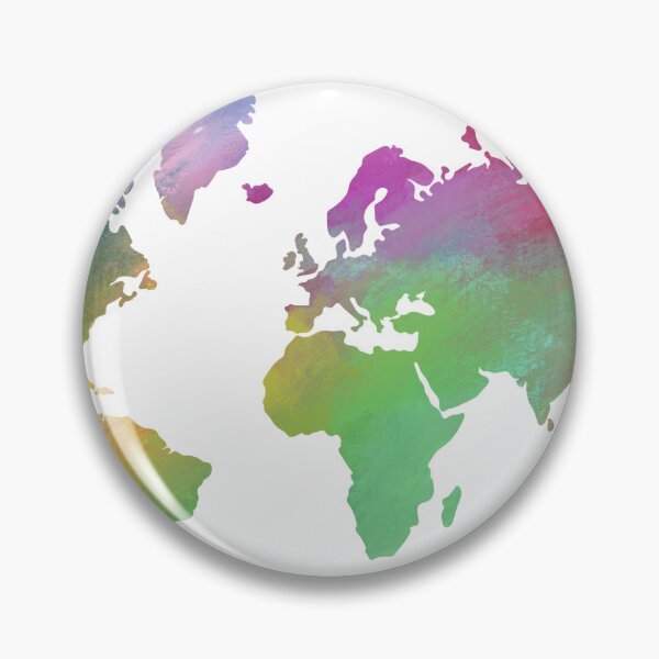 Item preview, map of the world colored designed and sold by The-Armour.