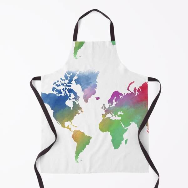 Item preview, map of the world colored designed and sold by The-Armour.