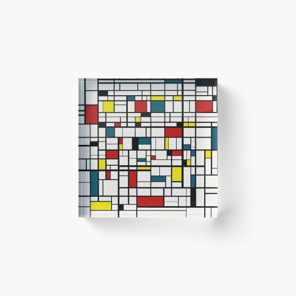 Item preview, Mondrian Style De Stijl #1 designed and sold by Texterns.