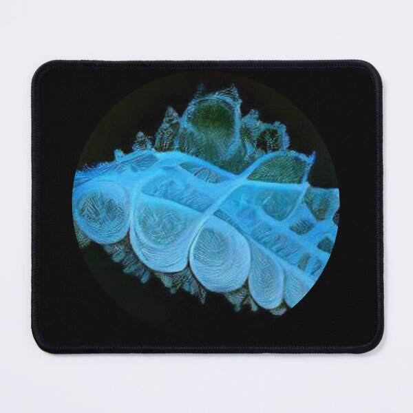 Item preview, Abstract blue fractal designed and sold by Shiablue.