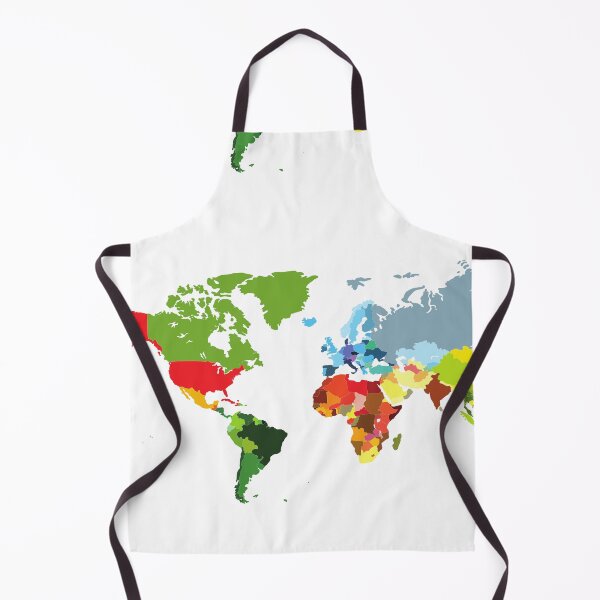 Item preview, map of the world colored designed and sold by The-Armour.