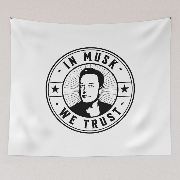 Item preview, Elon Musk designed and sold by ValentinaHramov.