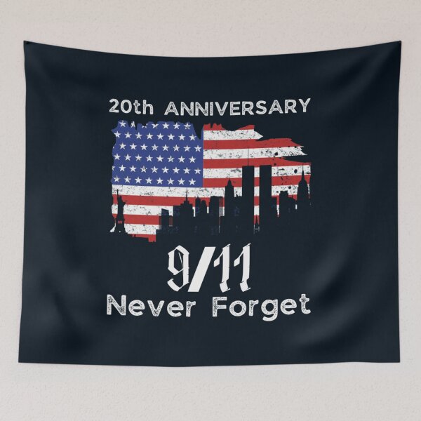Item preview, Never Forget Usa 911 The 20th Anniversary Patriot     designed and sold by TEDGLOBALi.