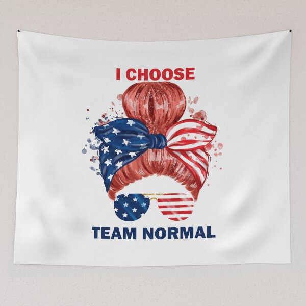 Item preview, I Choose Team Normal January 6     designed and sold by TEDGLOBALi.