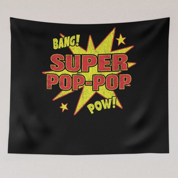 Item preview, Super Pop-Pop Grandpa Super Power Bang Pow Classic T-Shirt designed and sold by allysonhat.