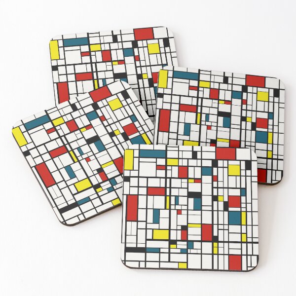 Artikelvorschau, Mondrian Style De Stijl #2 entworfen und verkauft von Texterns.