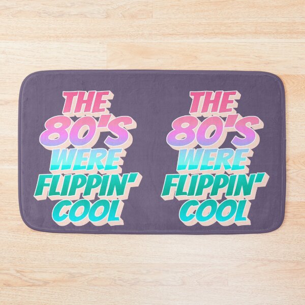 Item preview, Pastel Ombre The 80's Were Flippin' Cool, Retro Style Design designed and sold by TrulyEpoque.