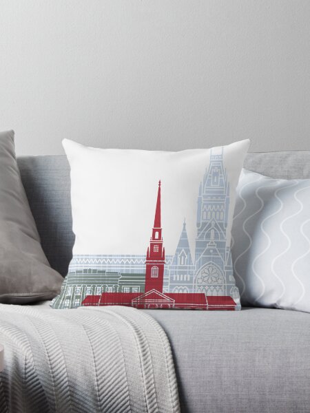 Item preview, Harvard skyline poster designed and sold by paulrommer.