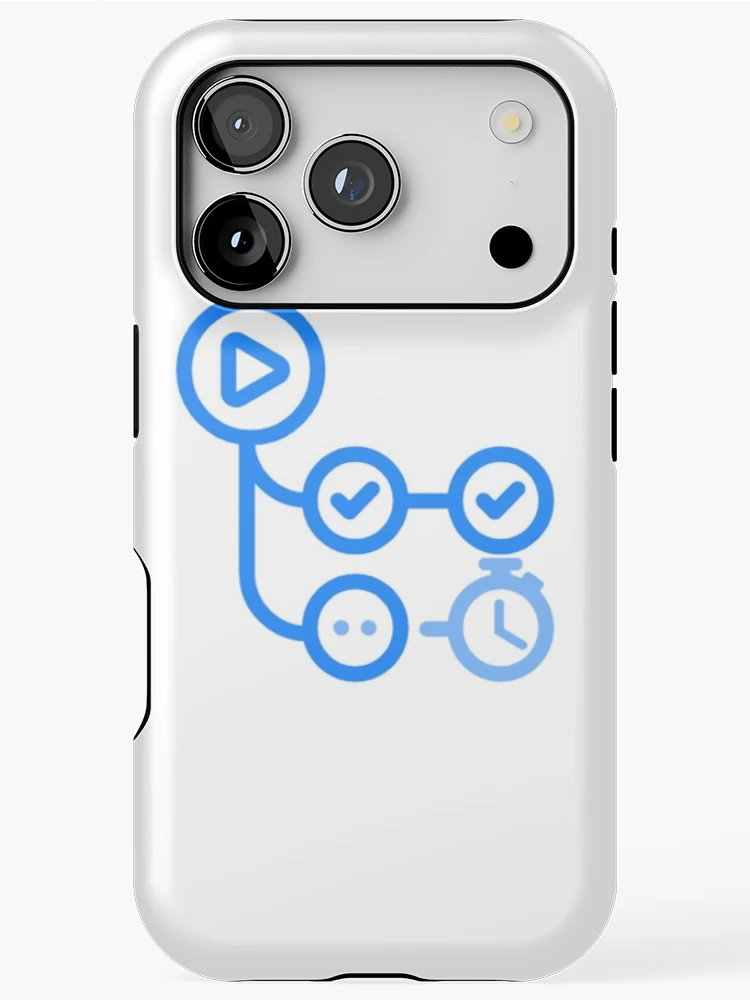 Thumbnail 1 of 4, iPhone Case, github actions designed and sold by developerfriday.