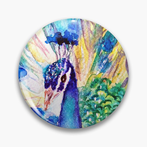 Item preview, Watercolor Peacock designed and sold by Sanjyoti patil.