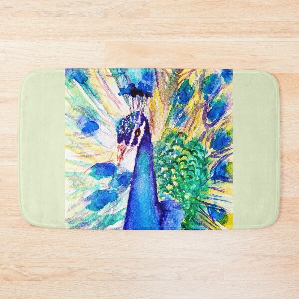 Item preview, Watercolor Peacock designed and sold by Sanjyoti patil.