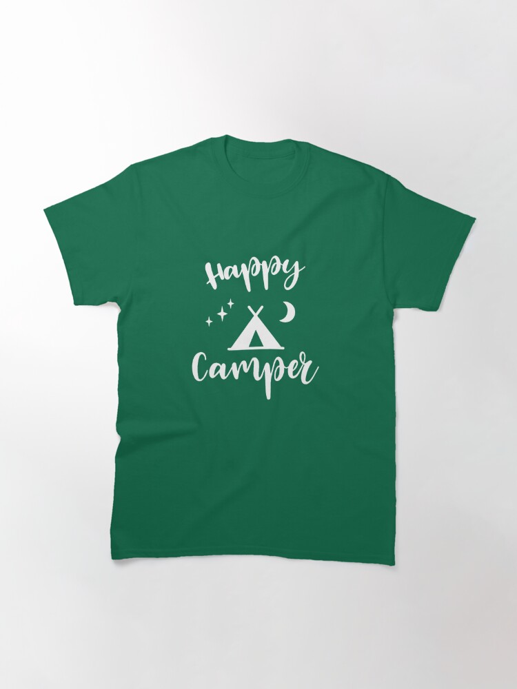 Discover Happy Camper - Camping T-Shirt - Adventure Classic T-Shirt