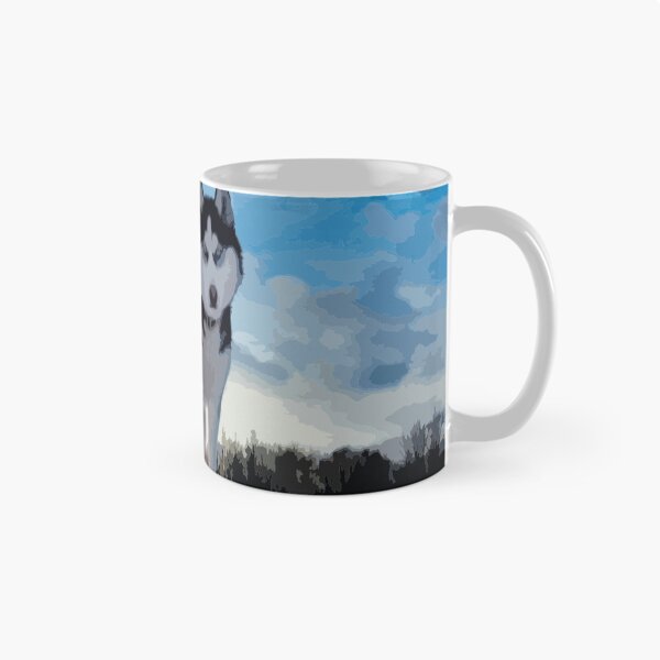 Item preview, Siberian Husky Digital Painting designed and sold by Positive Lad.