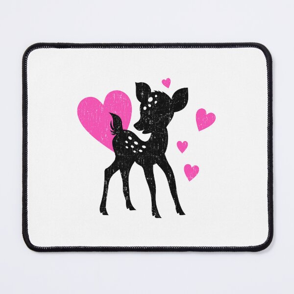 Item preview, BAMBI FAWN WITH PINK HEARTS BY SUBGIRL designed and sold by SUBGIRL.