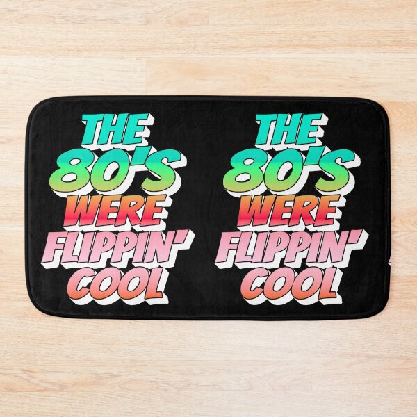 Item preview, Ombre Color The 80's Were Flippin' Cool, Retro Style Design designed and sold by TrulyEpoque.