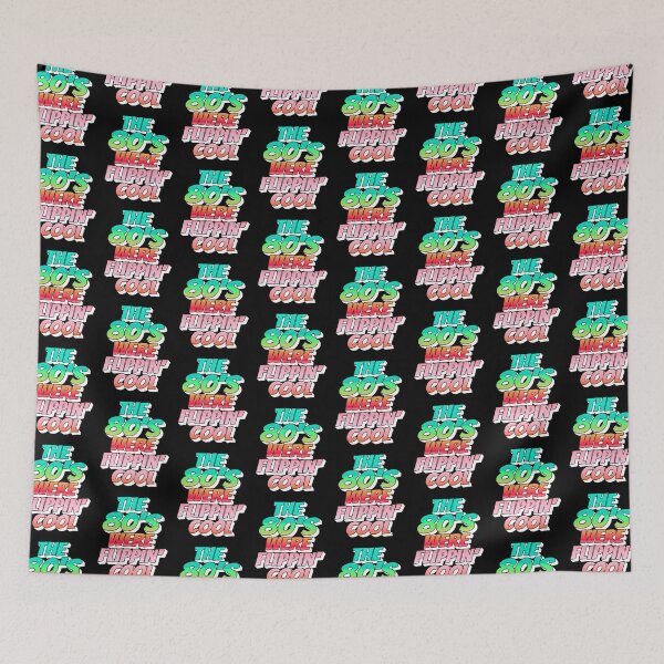 Item preview, Ombre Color The 80's Were Flippin' Cool, Retro Style Design designed and sold by TrulyEpoque.