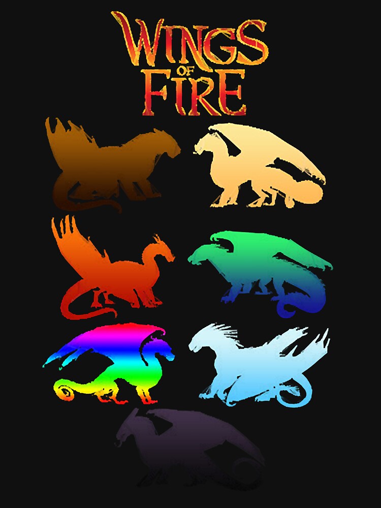 Wings Of Fire Tribes T Shirt For Sale By Fiinleyeraa48 Redbubble