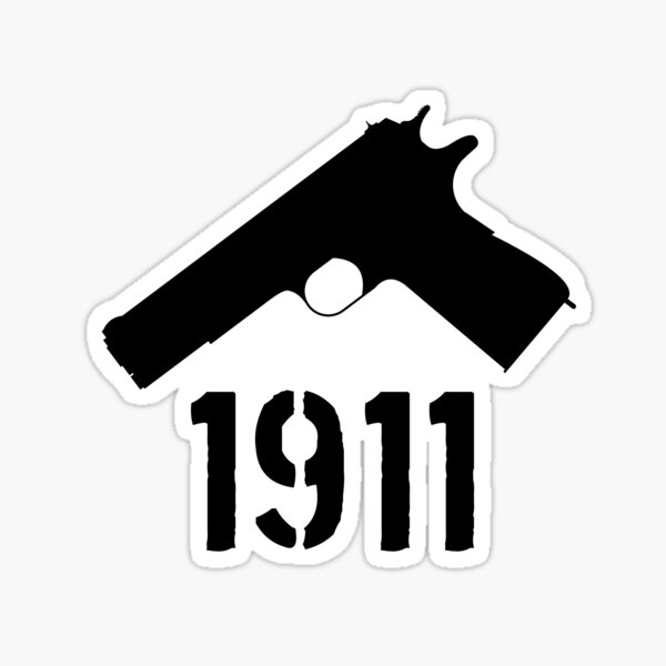 1911 - 1 Sticker