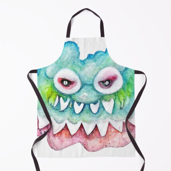 Item preview, Cute Funny Watercolor Happy Monster designed and sold by pixelista.