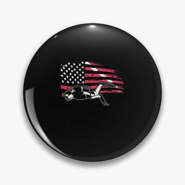 Item preview, Diver Down Dive Flag Scuba Diving American Flag Funny designed and sold by Zaidan16.