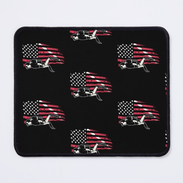 Item preview, Diver Down Dive Flag Scuba Diving American Flag Funny designed and sold by Zaidan16.