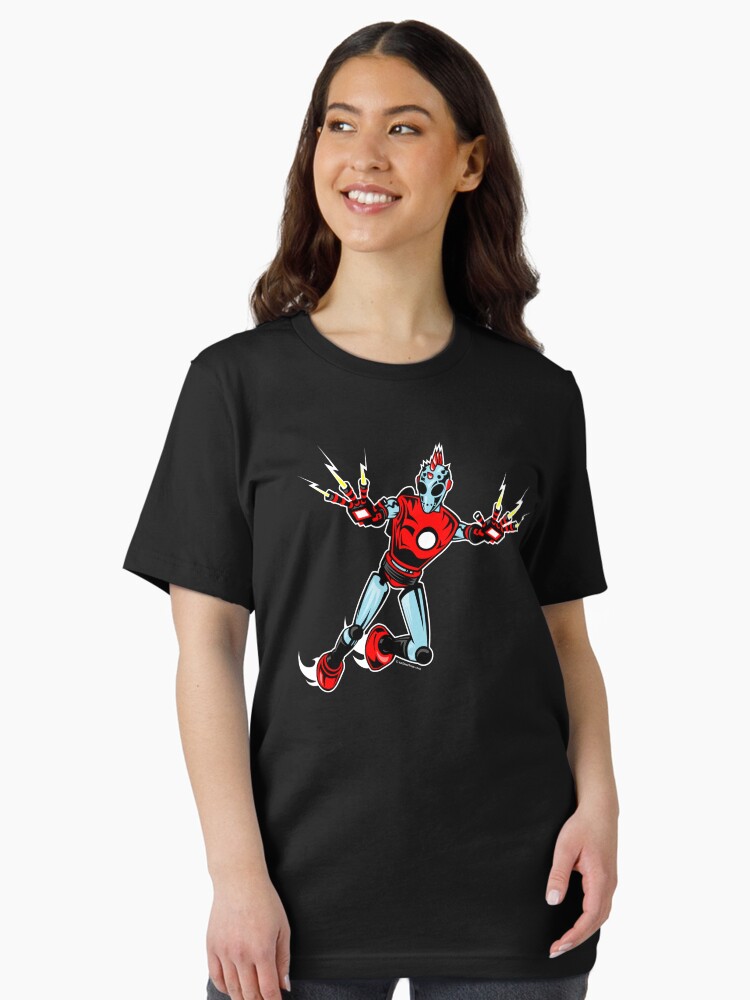 Thumbnail 2 of 7, Essential T-Shirt, rock-it-boy! silver age remix designed and sold by sadmachine.