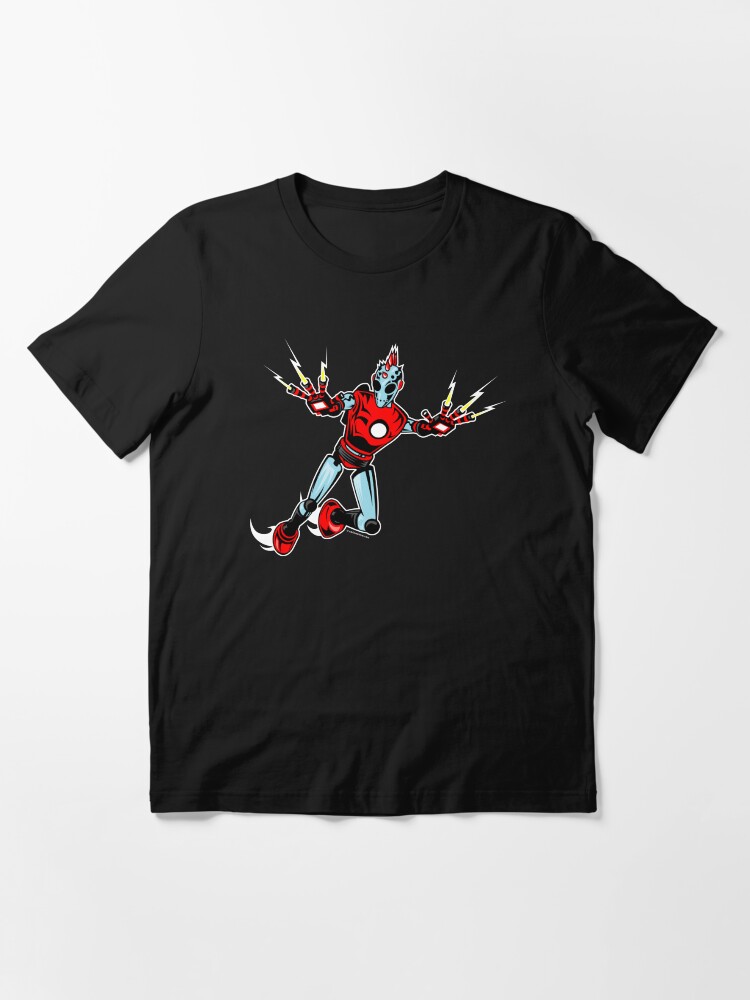 Thumbnail 3 of 7, Essential T-Shirt, rock-it-boy! silver age remix designed and sold by sadmachine.