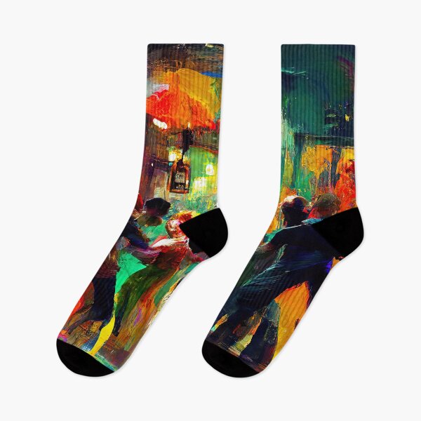 Aperçu de l'œuvre Danser dans un bar créée et vendue par AM FineArtPrints.